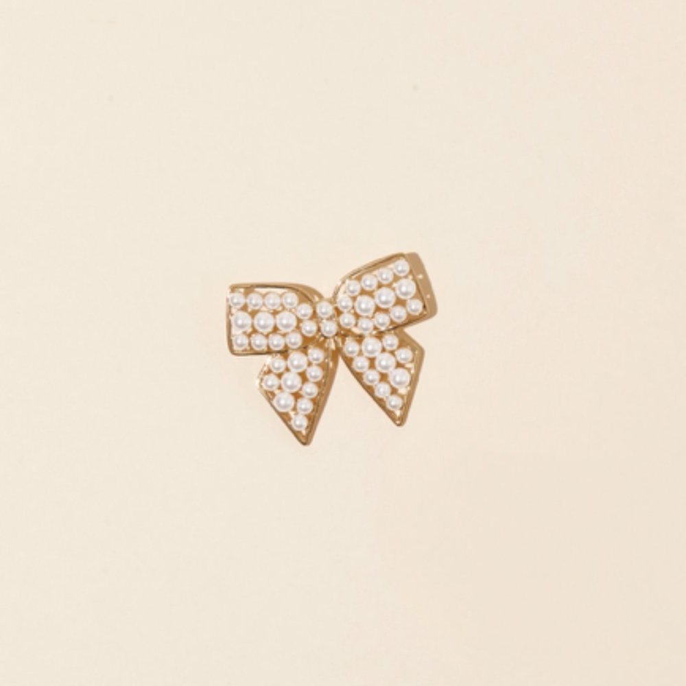 Stoney Clover Lane Bow Brooch